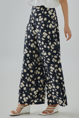 Marlowe Floral Printed Wide Leg Pants