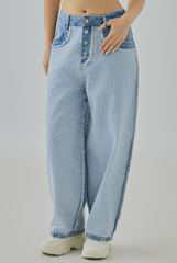 Karia Inside-Out Denim Jeans