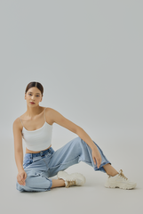 Karia Inside-Out Denim Jeans