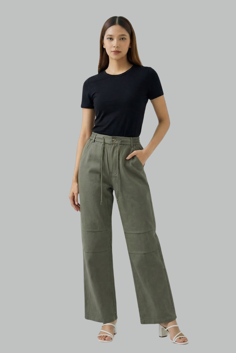 Kira Drawstring Utility Pants
