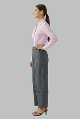 Lyra Wide-Leg Cargo Pants