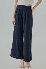 Zora Wide Leg Button Pants