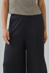 Zel Satin Wide Leg Pants