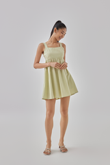 Katie Sleeveless Square Neck Romper