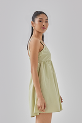 Katie Sleeveless Square Neck Romper