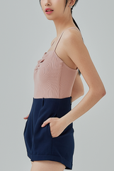 Lesly 2 Piece Illusion Romper