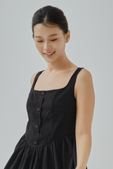 Birdie Floral Textured Romper Dress