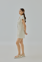 Deon Collared Romper