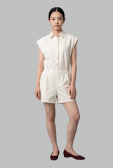Talia Collared Romper