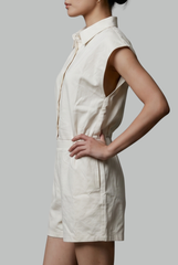 Talia Collared Romper