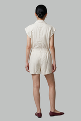 Talia Collared Romper