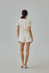 Audrina Floral Romper
