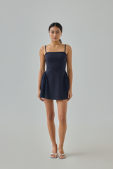 Daphne Padded Lace Drape Romper