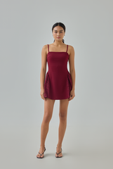 Daphne Padded Lace Drape Romper