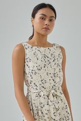 Marielle Floral Printed Panel Romper