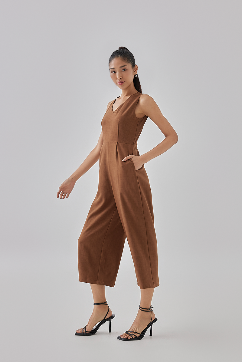 Amanda Fitted Bodice Jumpsuit