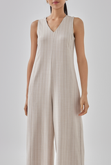 Cecelia Sleeveless V-Neck Jumpsuit