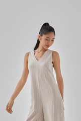 Cecelia Sleeveless V-Neck Jumpsuit