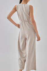 Cecelia Sleeveless V-Neck Jumpsuit