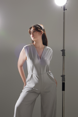 Maylah V-Neck Jumpsuit