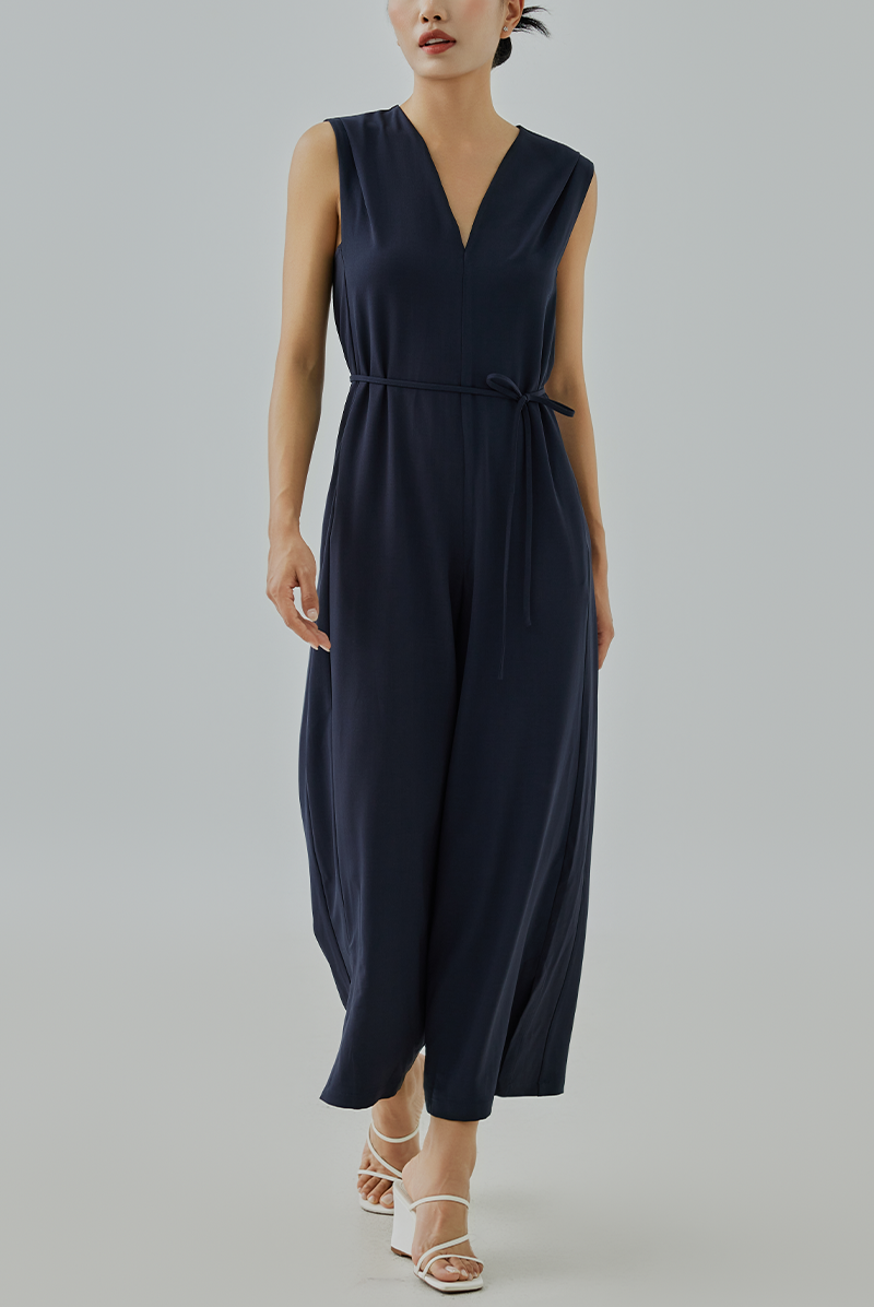 Maylah V-Neck Jumpsuit