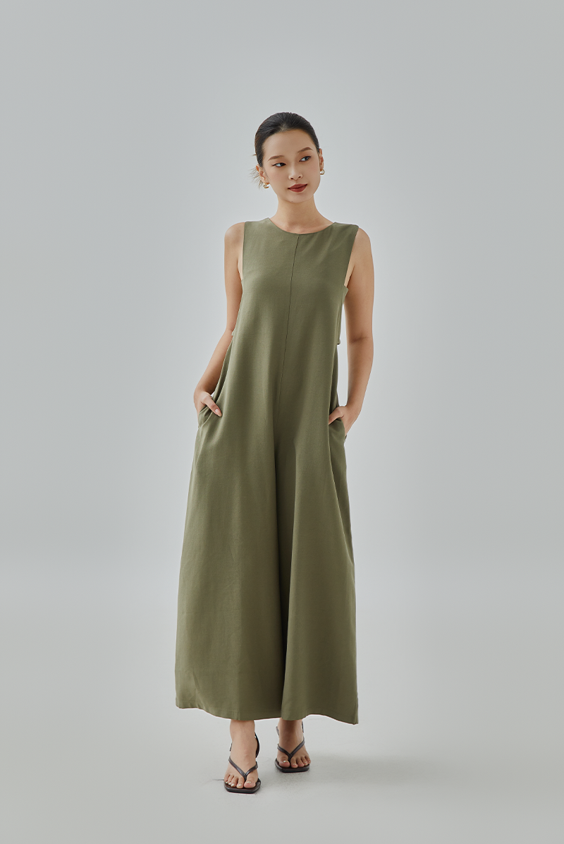 Clementine Side Cut-Out Jumpsuit