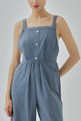 Kimia Criss-Cross Back Jumpsuit