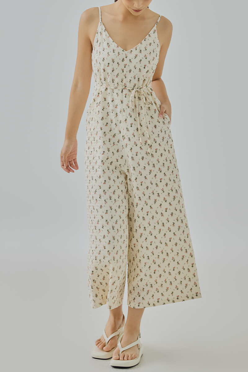 Joycelyn Floral Printed Jumpsuit