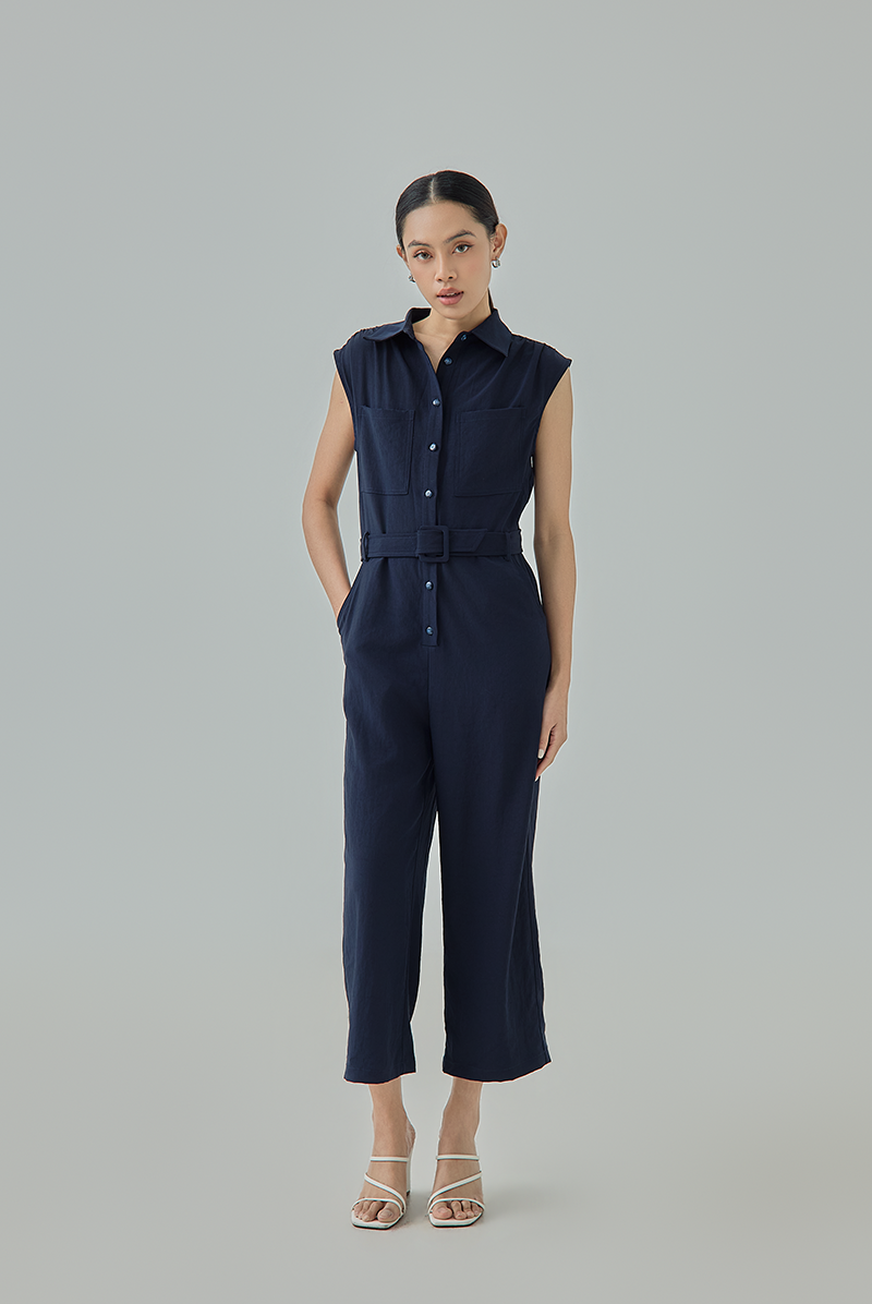 Jolene Belted Jumpsuit