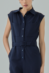 Jolene Belted Jumpsuit