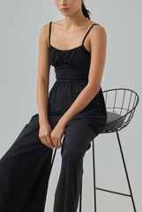 Lia Padded Wide Leg Jumpsuit