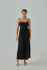 Lia Padded Wide Leg Jumpsuit