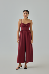 Lia Padded Wide Leg Jumpsuit