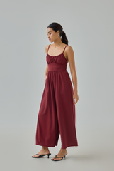 Lia Padded Wide Leg Jumpsuit