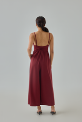 Lia Padded Wide Leg Jumpsuit