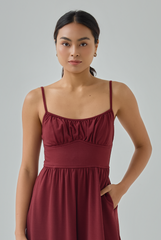 Lia Padded Wide Leg Jumpsuit