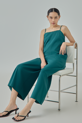 Nadine Lace-Trim Jumpsuit