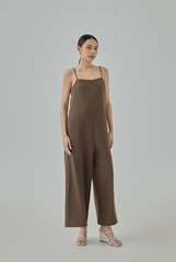 Nadine Lace-Trim Jumpsuit