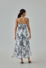 Charlotte Toile Print Jumpsuit