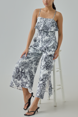 Charlotte Toile Print Jumpsuit