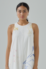 Penny Abstract Floral Jumpsuit