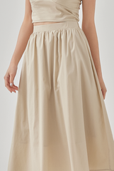 Ray High Waisted A-Line Skirt