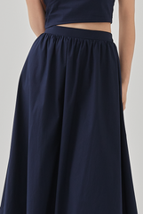 Ray High Waisted A-Line Skirt