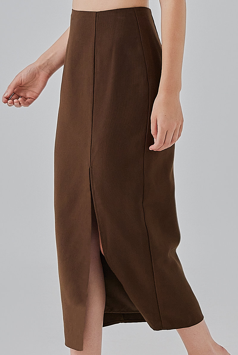 Kaeli Front Slit Pencil Skirt