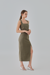 Kaeli Front Slit Pencil Skirt