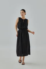 Melda A-line Midi Skirt