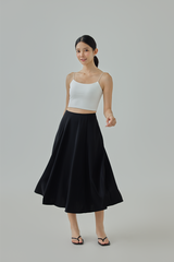 Lindia Flare Midi Skirt