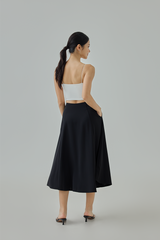 Lindia Flare Midi Skirt