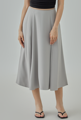 Lindia Flare Midi Skirt