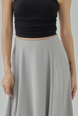 Lindia Flare Midi Skirt